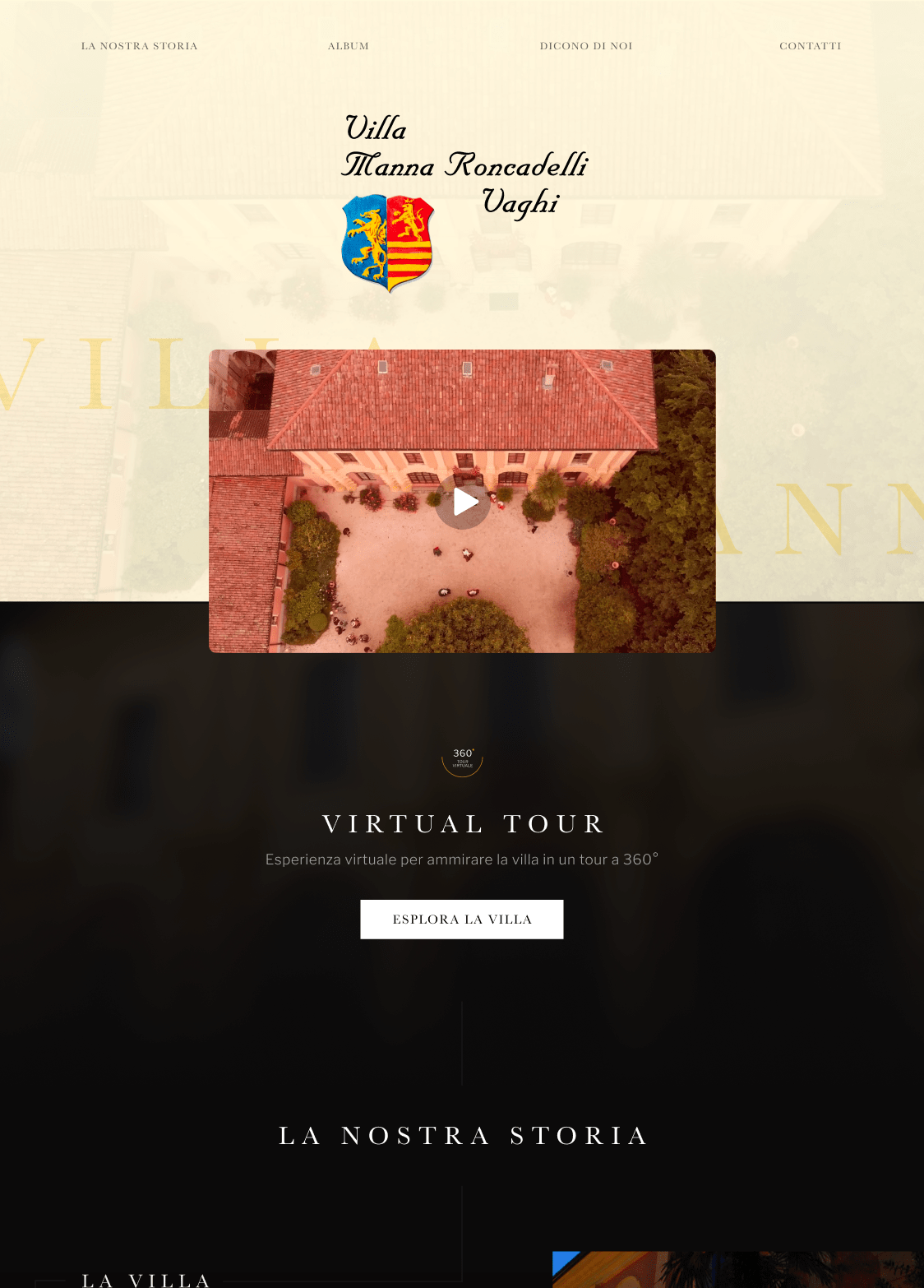 Villa manna sito web 1